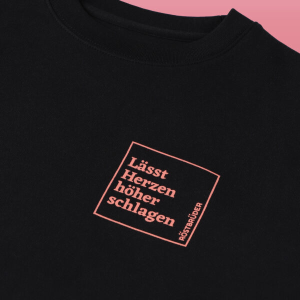 Sweatshirt "Lässt Herzen höher schlagen" – Bild 4